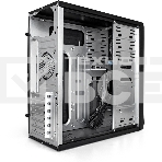 Компьютерный корпус Miditower ExeGate CP-603UB-UNS450 (ATX, БП UNS450 с вент. 12см, 2хUSB, аудио, черный), фото3