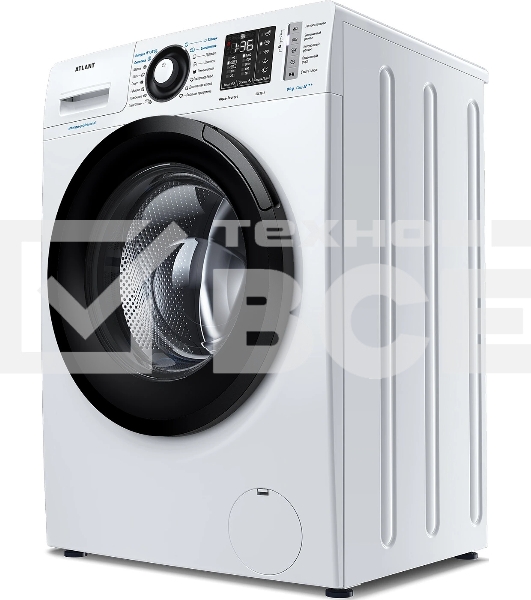 Стиральная машина Atlant СМА-80С1213-02 белый, цвет люка черный, загрузка фронтальная 8 кг, 1200 об/мин., класс: А+++