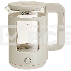 Чайник электрический Delta DL-1112 белый, фото 1