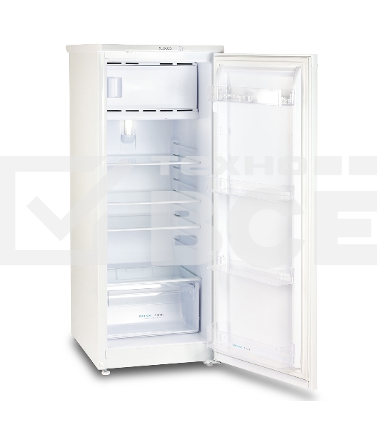 Холодильник Бирюса 410 белый однокамерный 153/27л морозилка сверху