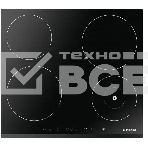 Индукционная варочная панель Hansa BHI68508, конфорок: 4 шт., стеклокерамика, независимая, черный, фото 1
