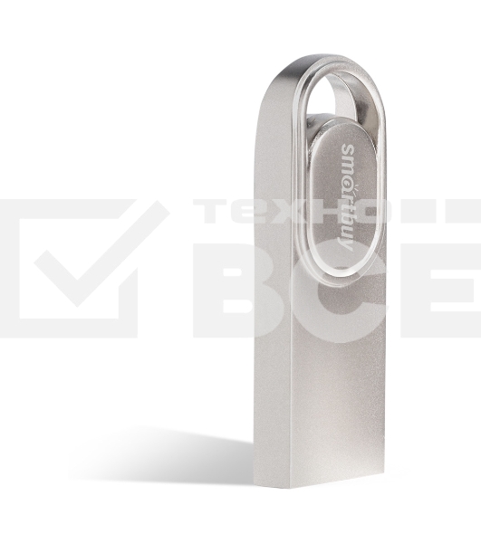 Флешка USB Smartbuy R/W (SB64GbM3) 064Gb,UFD 2.0 M3 Metal стальной