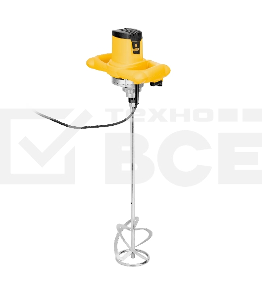 Миксер строительный Denzel EM-1-1200, 1200 Вт, 0-680 об/мин