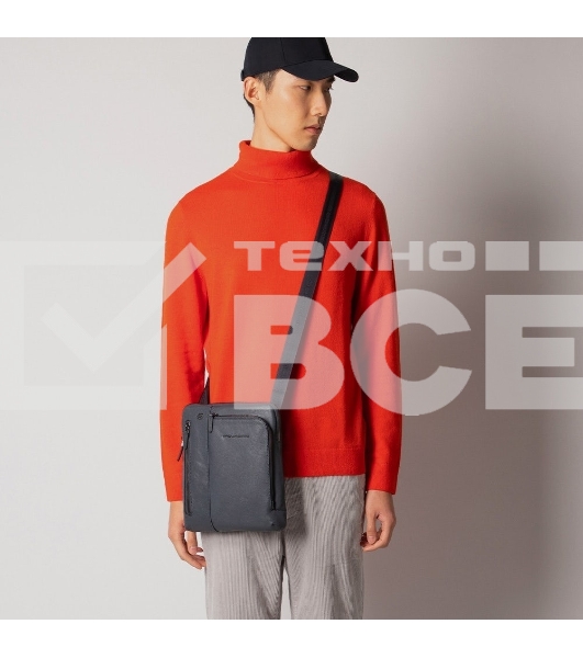 Сумка мужская Piquadro Black Square CA1816B3/BLU4, синий, натур.кожа