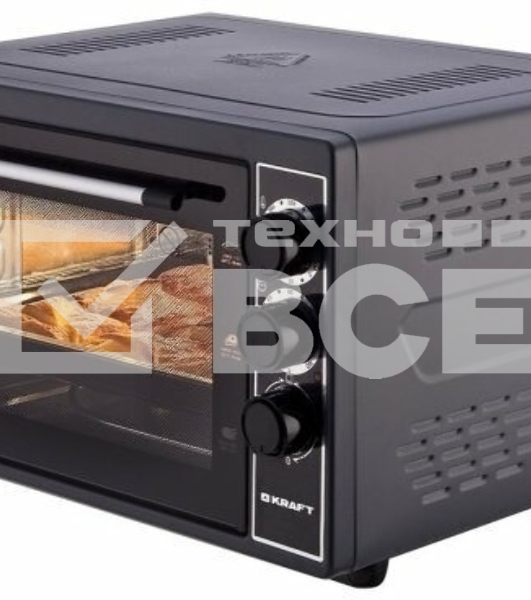 Мини-печь Kraft KF-MO 3800 BL черный