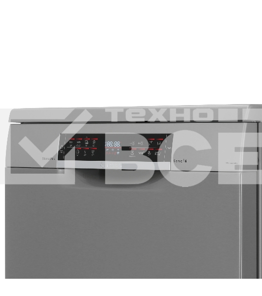 Посудомоечная машина Bosch SMS6EMI65Q, нержавеющая сталь, 60 см, 13 компл., 46 дБ, класс A