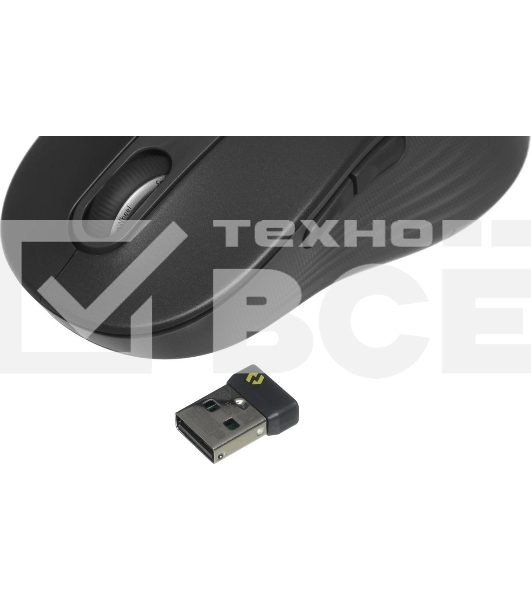 Мышь Logitech M650 L черный оптическая 4000dpi беспров. BT/Radio USB (910-006350)