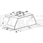Вытяжка встраиваемая Maunfeld Crosby Light 70 нержавеющая сталь, 70 см, 800 куб. м/ч, 49 дБ, фото2