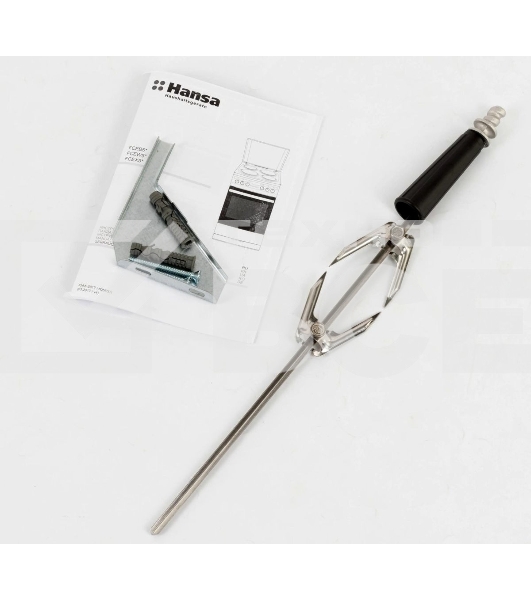 Плита электрическая Hansa FCEW54120 белый, конфорок 4 шт, духовка 62 л, 50 см x 85 см x 60 см