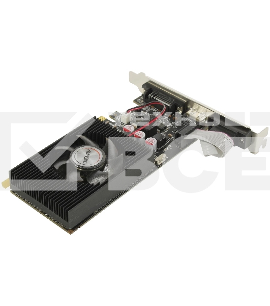 Видеокарта AFOX GT730 DDR3 4G 128Bit, LP Single fan , RTL (AF730-4096D3L6) RTL