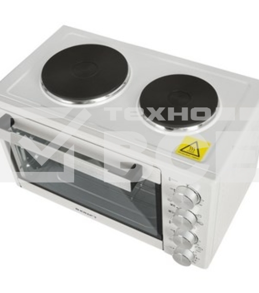 Мини-печь Kraft KFC-MOHP 380 HW 38 л, 1600 Вт, белый