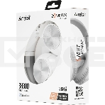 Наушники накладные A4Tech 2Drumtek BH300 белый/серый беспроводные bluetooth оголовье (BH300 GRAYISH WHITE), фото4