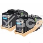 Картридж лазерный Epson C13S050608 голубой (13000 стр. двойная упаковка: 6500 стр x 2) для AcuLaser AL-C9300N, фото2