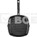 Сковорода-гриль Rondell Praline RDA-1567, 28см, съемная ручка, без крышки, коричневый, фото5