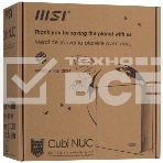 Компьютер MSI Cubi NUC 1M-096XRU, Intel Core 5 120U/8GB/512GB/IrisXE/WF6E/BT5.3/120W/AirCooling/DOS, черный, фото2