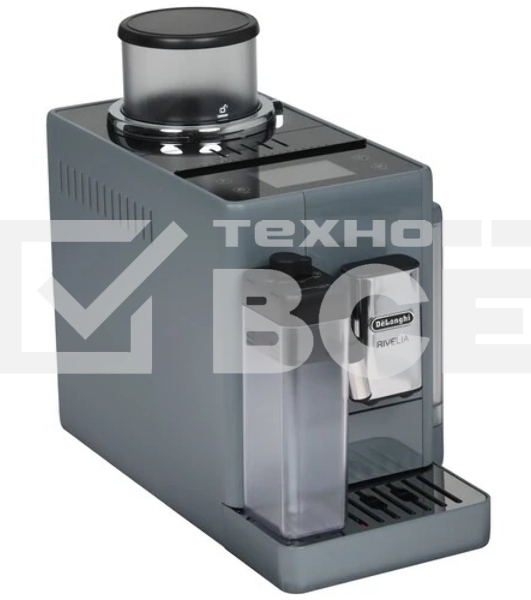 Кофемашина автоматическая DeLonghi EXAM440.55.G серый, исп. кофе - молотый/зерна, 1.4 л, 1450 Вт, 19 Бар.