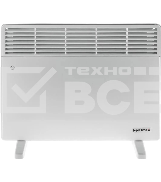 Конвектор Neoclima Comforte T1.5 белый, 1500 Вт, 20 м2, термостат