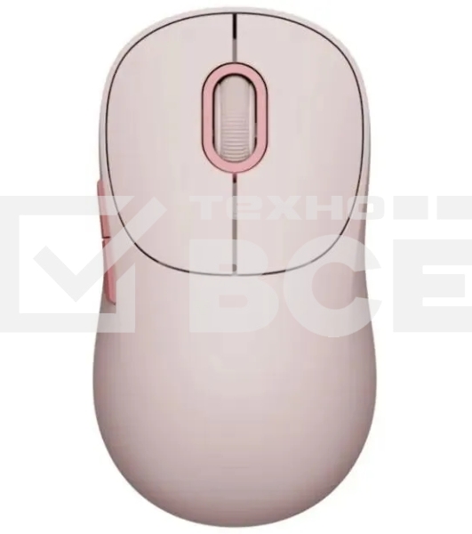 Мышь беспроводная Xiaomi BHR8911GL Wireless Mouse 3 розовый, 1200 dpi, USB/Bluetooth, кнопки - 4