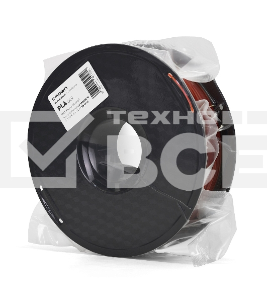 Филамент Crown Micro CM-FILPLAS004R PLA Silk 1.75 1кг медно-красный