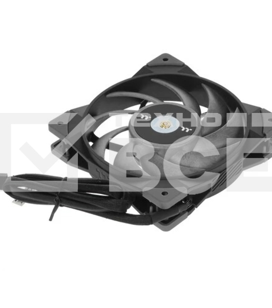Вентилятор для корпуса Thermaltake TOUGHFAN 12 Turbo черный, 120 мм, 2500 об/мин, 28.1 дБ, 4 pin