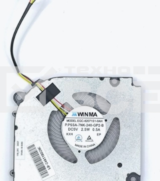 Вентилятор (кулер) для ноутбука Clevo, Hasee, Ardor, Machenike EGC-82071S1-0AH GPU