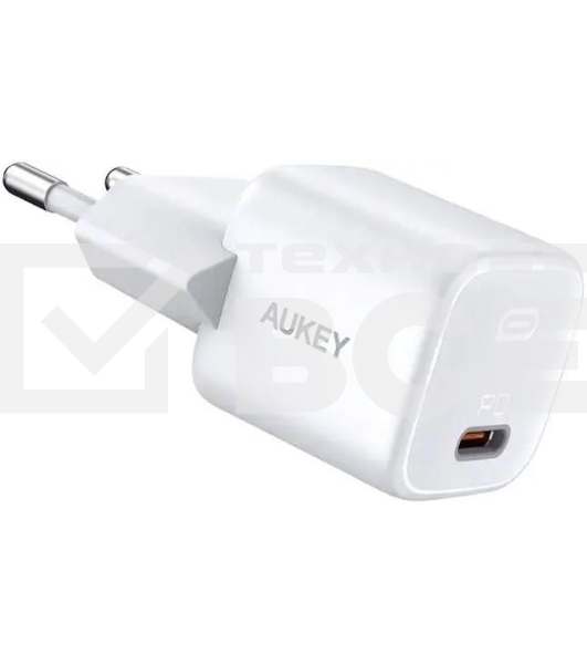 Сетевое зарядное устройство Aukey Omnia2 20W белый