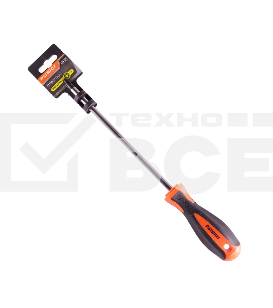 Отвертка Patriot PH3x200, CR-V,магнитная, 2-х компонентная рукоятка