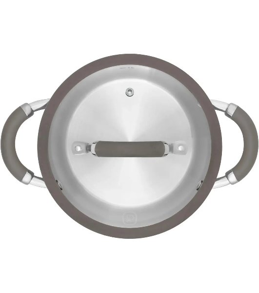 Кастрюля Rondell RDS-755 Balance 5 л 24 см, нержавеющая сталь 18/10, с крышкой