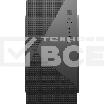 Компьютерный корпус с блоком питания 450Вт. Case Forza mATX, 450W, 2xUSB 2.0, Black, w/o FAN, 8 см fan PSU, power cord, фото4