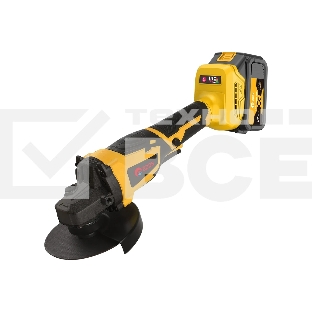Угловая шлифовальная машина EDON AAG-21/125BL черный/желтый 25093