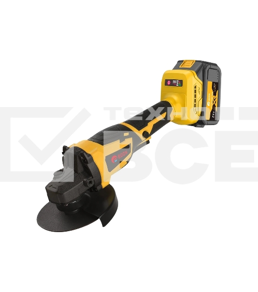 Угловая шлифовальная машина EDON AAG-21/125BL черный/желтый 25093