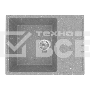 Кухонная мойка Practik PR-M 650-003 светло-серый