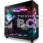 Вентилятор для корпуса Case Cooler NZXT F240 RGb Core (120x120x25мм, 4-pin PWM, RGb, 75.12CFM, 30dBA, 2400RPM, Black, Single-Frame RGb Fan Unit), фото3