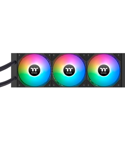 Система жидкостного охлаждения Thermaltake LA360 ARGB Soc-AM5/AM4/1200/1700/1851 черный 4-pin 38.35dB Al+Cu Ret (CL-W459-PL12SW-A)