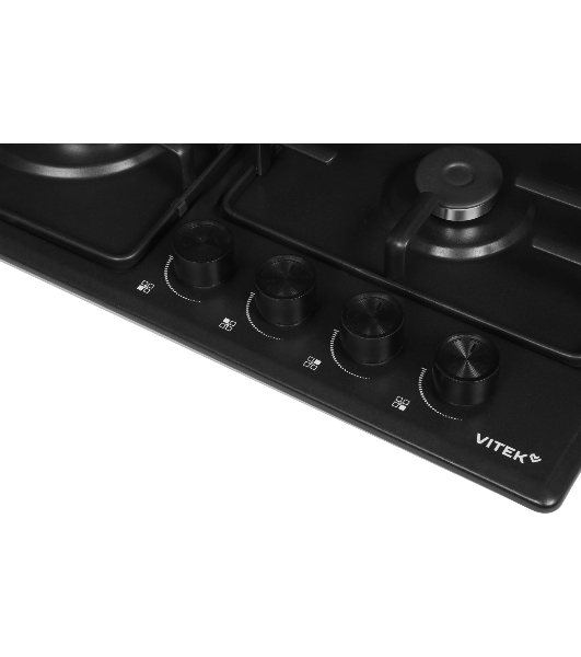 Газовая варочная панель Vitek VGH 6410 MBK черный