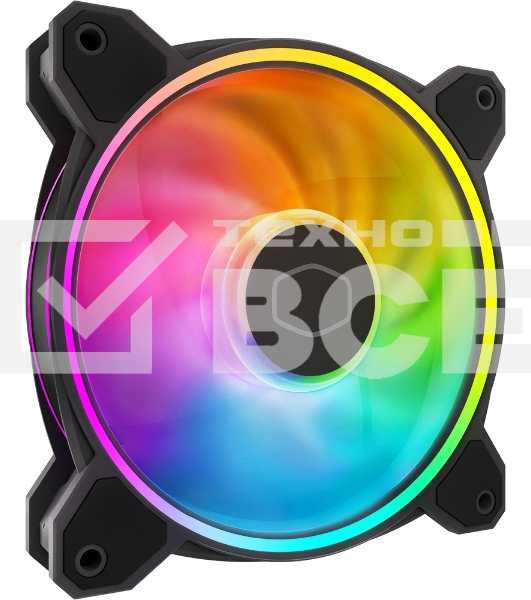 Вентилятор для корпуса 1 Ватт MasterFan MF120 Halo2