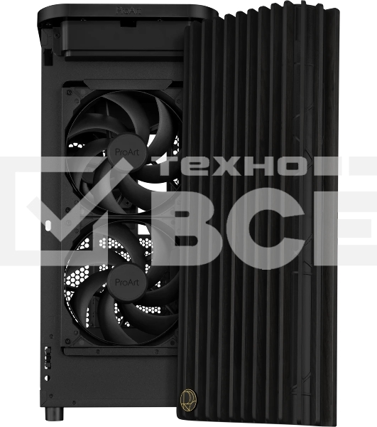 Компьютерный корпус ASUS PROART PA401 WOOD TG PWM черный