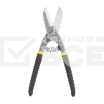 Ножницы по металлу прямые Deli DL4371 250мм, высокоуглеродистая сталь 55, прорезиненная рукоятка, фото 1