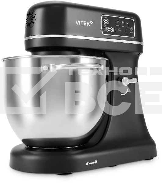 Миксер планетарный Vitek VT-PM0770 1100 Вт черный