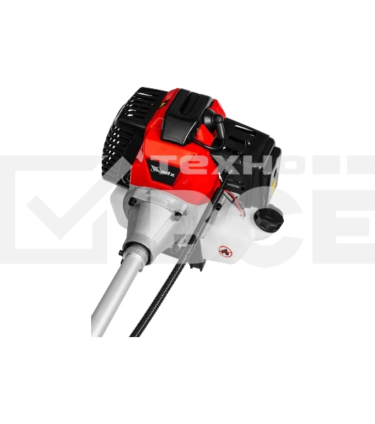 Триммер бензиновый MTX MT-43, 43 см3, неразъемная штанга, состоит из 2 частей