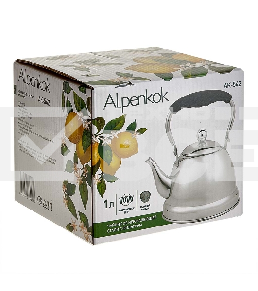Чайник для плиты ALPENKOK AK-542 1 л