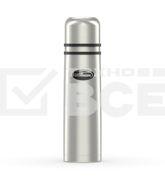 Термос с узкой горловиной BIOSTAL NB-1000 K2, 2 чашки, 1.0 л. (в уп. 12 шт)