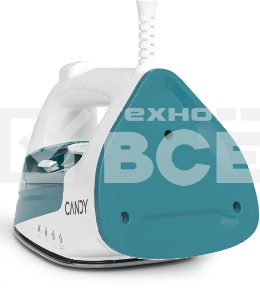 Утюг Candy CI-106 белый/бирюзовый, 3200 Вт, 180 г/мин, 400 мл