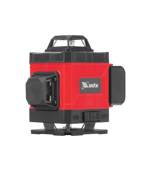 Лазерный уровень м-призм. MTX ML 360-4 Basic SET, 30 м, зеленый луч, акк. Li 3000 мА·ч, сумка