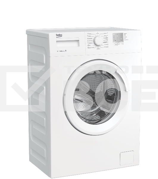 Стиральная машина Beko WRS5511BWW (7320110005) белый, загрузка фронтальная 5 кг, 1000 об/мин., класс: А