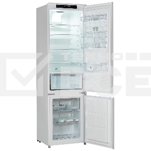 Холодильник Electrolux ENS8TE19S белый двухкамерный 214/62л морозилка снизу