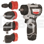 Дрель-шуруповерт аккумуляторная ИНТЕРСКОЛ ДА-10/12В 36, Аккумуляторная, 12В, 2 АКБ, Кейс, фото2