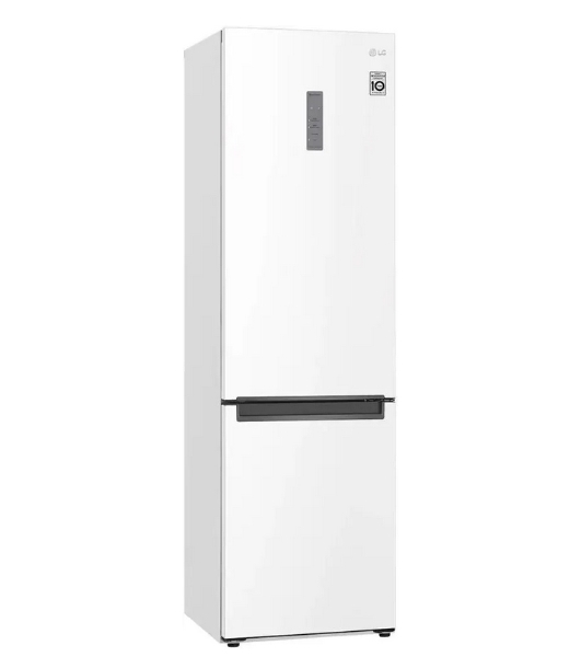 Холодильник LG GA-B509DQXL белый двухкамерный мат. 292/127л морозилка снизу