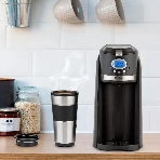 Кофеварка капельная Kitfort КТ-797 черный/нержавеющая сталь, исп. кофе - молотый, 0.42 л, 800 Вт., фото6