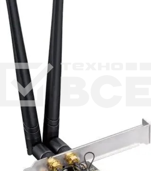 Сетевой адаптер Wi-Fi + Bluetooth Cudy WE3000 АХ5400 PCI Express (ант.внеш.съем) 2ант.